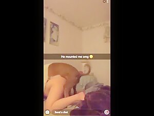 Try fuck dog family snapchat